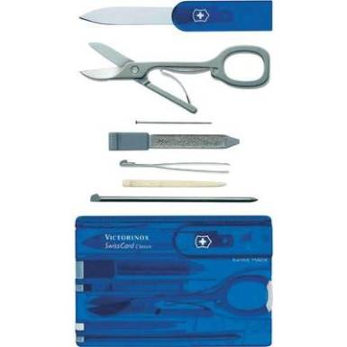 Multifunkciós szerszámkészlet bankkártya formában, 10 funkcióval, Victorinox 0.7122.T2 Multifunkciós szerszámkészlet bankkártya formában, 10 funkcióval, Victorinox 0.7122.T2