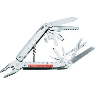 Victorinox sv&aacute;jci bicska, zsebk&eacute;s SwissTool Plus I Nylon tokkal 3.0338.N
