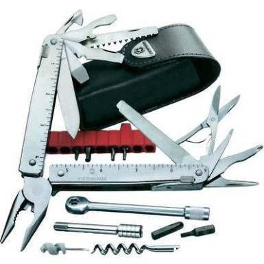 Victorinox svájci bicska, zsebkés SwissTool Plus II bőr tokkal 3.0339.L Victorinox svájci bicska, zsebkés SwissTool Plus II bőr tokkal 3.0339.L