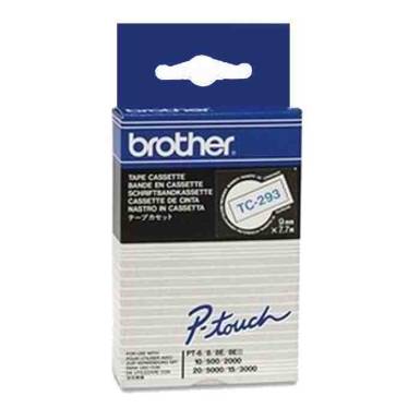 TC-293 LAMINATED TAPE 9MM 7.7M BLUE ON WHITE TC-293 LAMINATED TAPE 9MM 7.7M BLUE ON WHITE