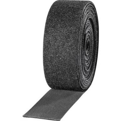 Tépőzár kötegeléshez bolyhos és horgos fél 2.5 m x 25 mm Fekete TOOLCRAFT KL25X2500C 2 tekercs Tépőzár kötegeléshez bolyhos és horgos fél 2.5 m x 25 mm Fekete TOOLCRAFT KL25X2500C 2 tekercs