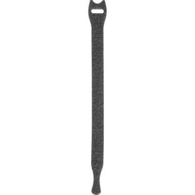 Tépőzár kábelkötegelő kötegeléshez bolyhos és horgos fél 200 mm x 12 mm Fekete TOOLCRAFT KL12X200SC 1 db Tépőzár kábelkötegelő kötegeléshez bolyhos és horgos fél 200 mm x 12 mm Fekete TOOLCRAFT KL12X200SC 1 db
