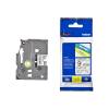 BROTHER TZE-121 LAMINATED TAPE 9MM 8M BLACK ON CLEAR