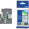 BROTHER TZE-131 LAMINATED TAPE 12MM 8M BLACK ON CLEAR
