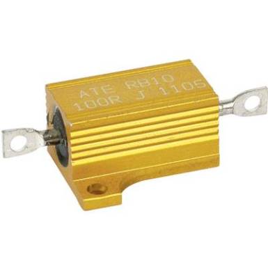 Huzalellenállás, nagy terhelhetőségű, 12 W ATE Electronics RB10/1-4K7-J 4,7 kΩ, Huzal, 12 W, 5 %, RB10/1-4K7-J Huzalellenállás, nagy terhelhetőségű, 12 W ATE Electronics RB10/1-4K7-J 4,7 kΩ, Huzal, 12 W, 5 %, RB10/1-4K7-J