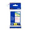 BROTHER TZE-132 LAMINATED TAPE 12MM 8M RED ON CLEAR