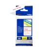 BROTHER TZE-252 LAMINATED TAPE 24MM 8M RED ON WHITE