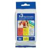 BROTHER TZE-31M3 12MM 8M 3-PACK WITH BROTHER TZE-231/431/631