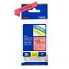 BROTHER TZE-441 LAMINATED TAPE 18MM 8M BLACK ON RED
