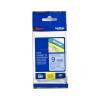 BROTHER TZE-521 LAMINATED TAPE 9MM 8M BLACK ON BLUE
