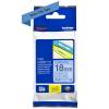 BROTHER TZE-541 LAMINATED TAPE 8 MM 8M BLACK ON BLUE