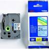 BROTHER TZE-551 LAMINATED TAPE 24MM 8M BLACK ON BLUE