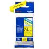 BROTHER TZE-651 LAMINATED TAPE 24MM 8M BLACK ON YELLOW