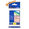 BROTHER TZE-B31 LAMINATED TAPE 12MM 8M BLACK ON SIGNAL ORANGE