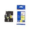 BROTHER TZE-FX651 LAMINATED TAPE 24 MM BLACK ON YELLOW / FLEXI-TAPES