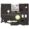 BROTHER TZE-M951 LAMINATED TAPE 24MM 8M BLACK ON SILVER/METALLIC MATT
