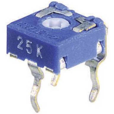 Miniatűr lineáris trimmer potméter, fekvő kivitelű, felső állítással 0.1 W 50 kΩ 215 ° 235 ° CA6 V Miniatűr lineáris trimmer potméter, fekvő kivitelű, felső állítással 0.1 W 50 kΩ 215 ° 235 ° CA6 V