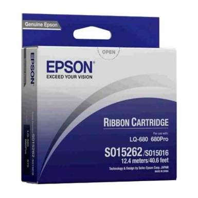 EPSON SIDM Black Ribbon Cartridge for LQ-670/680/pro/860/1060/25xx (C13S015262) Black ribbon. EPSON SIDM Black Ribbon Cartridge for LQ-670/680/pro/860/1060/25xx (C13S015262) Black ribbon.