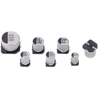 SMD elektrolit kondenzátor 100 µF/35V SMD elektrolit kondenzátor 100 µF/35V