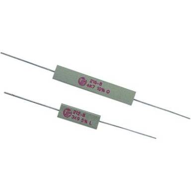 Huzalellenállás 12 Ω 5 W, VitrOhm KH208-810B12R Huzalellenállás 12 Ω 5 W, VitrOhm KH208-810B12R