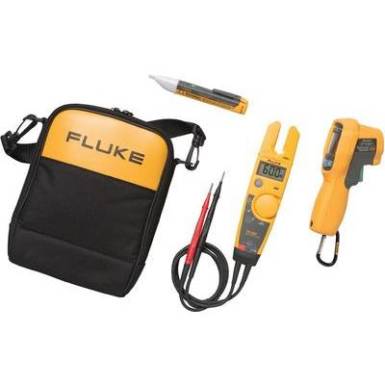 Érintés nélküli fázisceruza, AC váltóáramú lakatfogó 600V/100A és infrahőmérő 12:1 optikával Fluke T5-600/62MAX+/1AC KIT Érintés nélküli fázisceruza, AC váltóáramú lakatfogó 600V/100A és infrahőmérő 12:1 optikával Fluke T5-600/62MAX+/1AC KIT