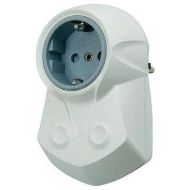 Köztes dugasz hálózati szűrővel, fehér, Ehmann 0463x0000 Köztes dugasz hálózati szűrővel, fehér, Ehmann 0463x0000