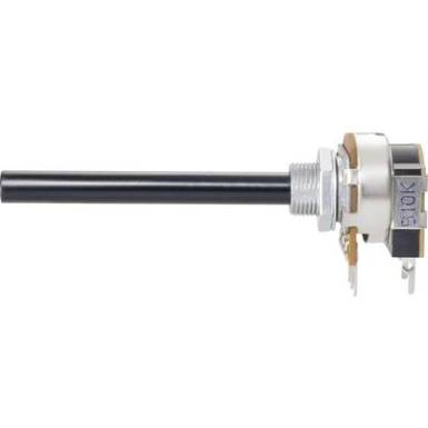 Lineáris kapcsolós potenciométer, 6 mm-es tengellyel, 4,7 kΩ 0,4 W ± 20 % 1,5 A, Weltron WCIP20CIPS-08-60F1-4K7-20%-LIN Lineáris kapcsolós potenciométer, 6 mm-es tengellyel, 4,7 kΩ 0,4 W ± 20 % 1,5 A, Weltron WCIP20CIPS-08-60F1-4K7-20%-LIN