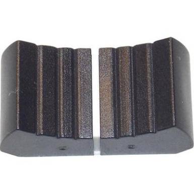 Tolópotméter gomb, jelölt, 8 x 1,2 mm, fekete, ALPS 76501 FK13X25 Tolópotméter gomb, jelölt, 8 x 1,2 mm, fekete, ALPS 76501 FK13X25