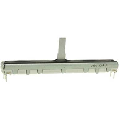 Tolópotméter, sztereo, lin, 100 kΩ 0,2 W, ALPS RS60112 100KBX2 401548 Tolópotméter, sztereo, lin, 100 kΩ 0,2 W, ALPS RS60112 100KBX2 401548