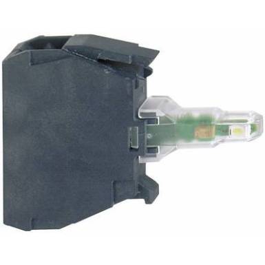Előlapra felszerelhető LED-modul 24 V, csavaros csatlakozással, fehér, Schneider Electric ZBVB1 Előlapra felszerelhető LED-modul 24 V, csavaros csatlakozással, fehér, Schneider Electric ZBVB1
