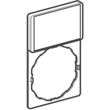 Címke tartó 30 x 40 mm, Schneider Electric Harmony ZBZ33 Címke tartó 30 x 40 mm, Schneider Electric Harmony ZBZ33