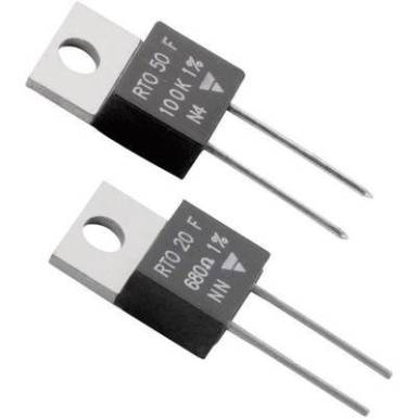 Vishay POWER vastagréteg-ellenállás RTO 50 F 100 Ω 1 % Vishay POWER vastagréteg-ellenállás RTO 50 F 100 Ω 1 %