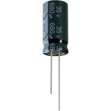 Elektrolit kondenzátor, álló elkó, ULTRA LOW, ESR 470 µF 16 V
