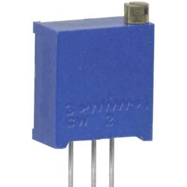 &Aacute;ll&oacute; trimmer (fel&uuml;l &aacute;ll&iacute;that&oacute;) 100 &Omega; 0,25 W &plusmn; 10 % 3266W, Weltron WEL3266-W-101-LF