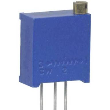 Álló trimmer (felül állítható) 2 kΩ 0,5 W ± 10 % 3296Y, Weltron WEL3296-Y-202-LF Álló trimmer (felül állítható) 2 kΩ 0,5 W ± 10 % 3296Y, Weltron WEL3296-Y-202-LF