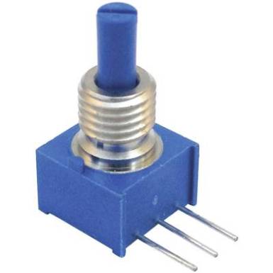 Lineáris potenciométer, álló, 9 mm 10 kΩ 0,25 W ± 20 %, Bourns 3310Y-001-103L Lineáris potenciométer, álló, 9 mm 10 kΩ 0,25 W ± 20 %, Bourns 3310Y-001-103L