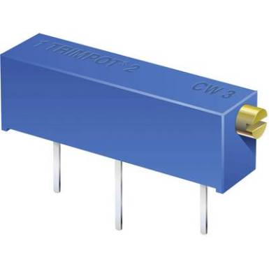 Fekvő trimmer (oldalt állítható) 500 Ω 0,75 W ± 10 % THT 3006P, Bourns 3006P-1-501LF Fekvő trimmer (oldalt állítható) 500 Ω 0,75 W ± 10 % THT 3006P, Bourns 3006P-1-501LF