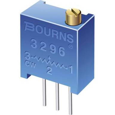 Álló trimmer (oldalt állítható) 50 kΩ 0,5 W ± 10 % THT 3296, Bourns 3296X-1-503LF Álló trimmer (oldalt állítható) 50 kΩ 0,5 W ± 10 % THT 3296, Bourns 3296X-1-503LF