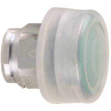 Nyomógomb, lapos, átlátszó/fekete, Schneider Electric Harmony ZB4BP2 Nyomógomb, lapos, átlátszó/fekete, Schneider Electric Harmony ZB4BP2