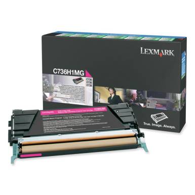 RETURN PROGRAM TONER CARTRIDGE MAG. 10K PGS F/C736/ X736/ X738 RETURN PROGRAM TONER CARTRIDGE MAG. 10K PGS F/C736/ X736/ X738