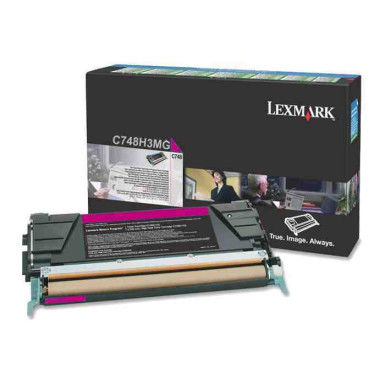 LEXMARK C748H3MG Toner Lexmark magenta 10000 pgs corporate C748de / C748dte / C748e C748H3MG