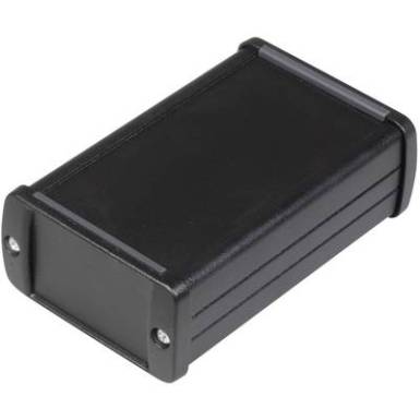 TEKO alumínium műszerdoboz, TEKAM TEKAM 12.9 alumínium (H x Sz x Ma) 101.34 x 62.9 x 34.54 mm, fekete TEKO alumínium műszerdoboz, TEKAM TEKAM 12.9 alumínium (H x Sz x Ma) 101.34 x 62.9 x 34.54 mm, fekete