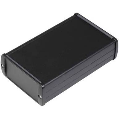 TEKO alumínium műszerdoboz, TEKAM TEKAM 22.9 alumínium (H x Sz x Ma) 146.46 x 88.59 x 40.48 mm, fekete TEKO alumínium műszerdoboz, TEKAM TEKAM 22.9 alumínium (H x Sz x Ma) 146.46 x 88.59 x 40.48 mm, fekete