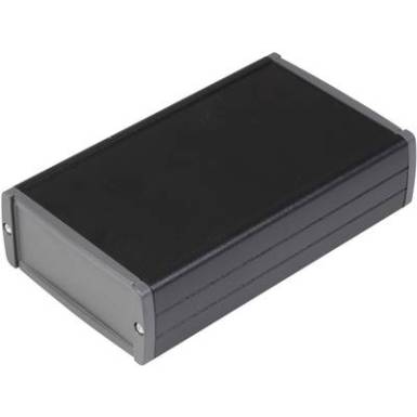 TEKO alumínium műszerdoboz, TEKAL TEKAL 22.29 alumínium (H x Sz x Ma) 145 x 85.8 x 36.9 mm, fekete TEKO alumínium műszerdoboz, TEKAL TEKAL 22.29 alumínium (H x Sz x Ma) 145 x 85.8 x 36.9 mm, fekete