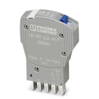 Termomágneses védőkapcsoló, Phoenix Contact CB TM1 10A M1 P Termomágneses védőkapcsoló, Phoenix Contact CB TM1 10A M1 P