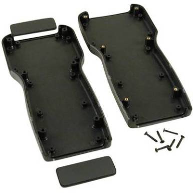 Kézi műszerdoboz ABS fekete 210 x 100 x 32 Hammond Electronics 1553TBK, 1db Kézi műszerdoboz ABS fekete 210 x 100 x 32 Hammond Electronics 1553TBK, 1db