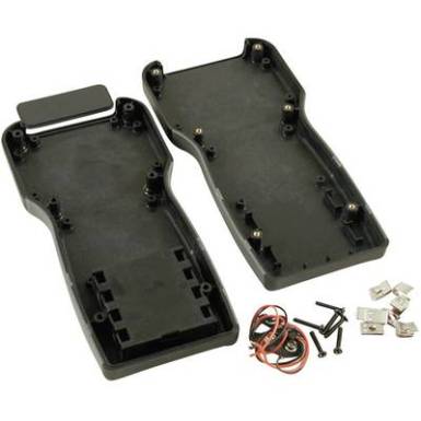 Kézi műszerdoboz ABS fekete 210 x 100 x 32 Hammond Electronics 1553TBKBAT, 1db Kézi műszerdoboz ABS fekete 210 x 100 x 32 Hammond Electronics 1553TBKBAT, 1db