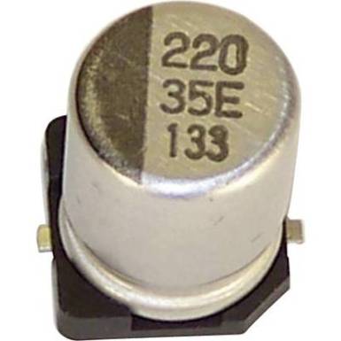 Elektrolit kondenzátor SMD 22 µF 16 V 20 % (Ø x Ma) 4 mm x 5.4 mm 1 db Elektrolit kondenzátor SMD 22 µF 16 V 20 % (Ø x Ma) 4 mm x 5.4 mm 1 db
