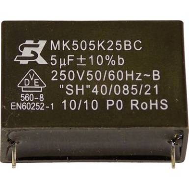 MKP fóliakondenzátor 0.47 µF 450 V 10 % raszterméret 27.5 mm (Ø x Ma) 20 mm x 11 mm MK450K474 1 db MKP fóliakondenzátor 0.47 µF 450 V 10 % raszterméret 27.5 mm (Ø x Ma) 20 mm x 11 mm MK450K474 1 db