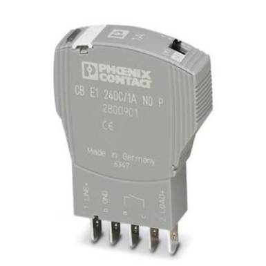 Elektronikus védőkapcsoló, Phoenix Contact CB E1 24DC/2A NO P Elektronikus védőkapcsoló, Phoenix Contact CB E1 24DC/2A NO P